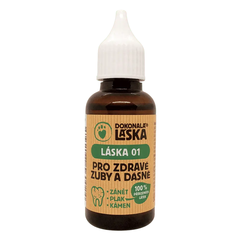 Dokonalá Láska LÁSKA 01 Pro zdravé zuby a dásně - pro pejsky
