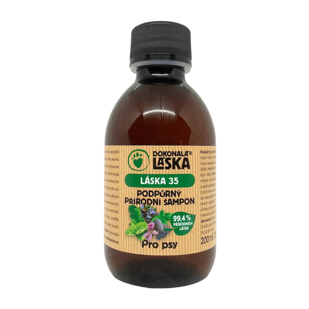 Dokonalá Láska LÁSKA 35 Podpůrný šampon pro psy
