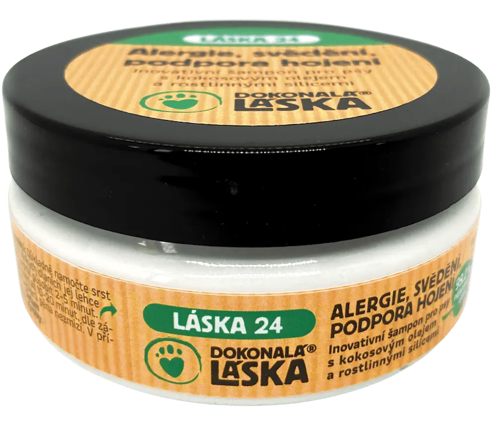 Dokonalá Láska LÁSKA 24 Alergie, svědění, podpora hojení - šampon