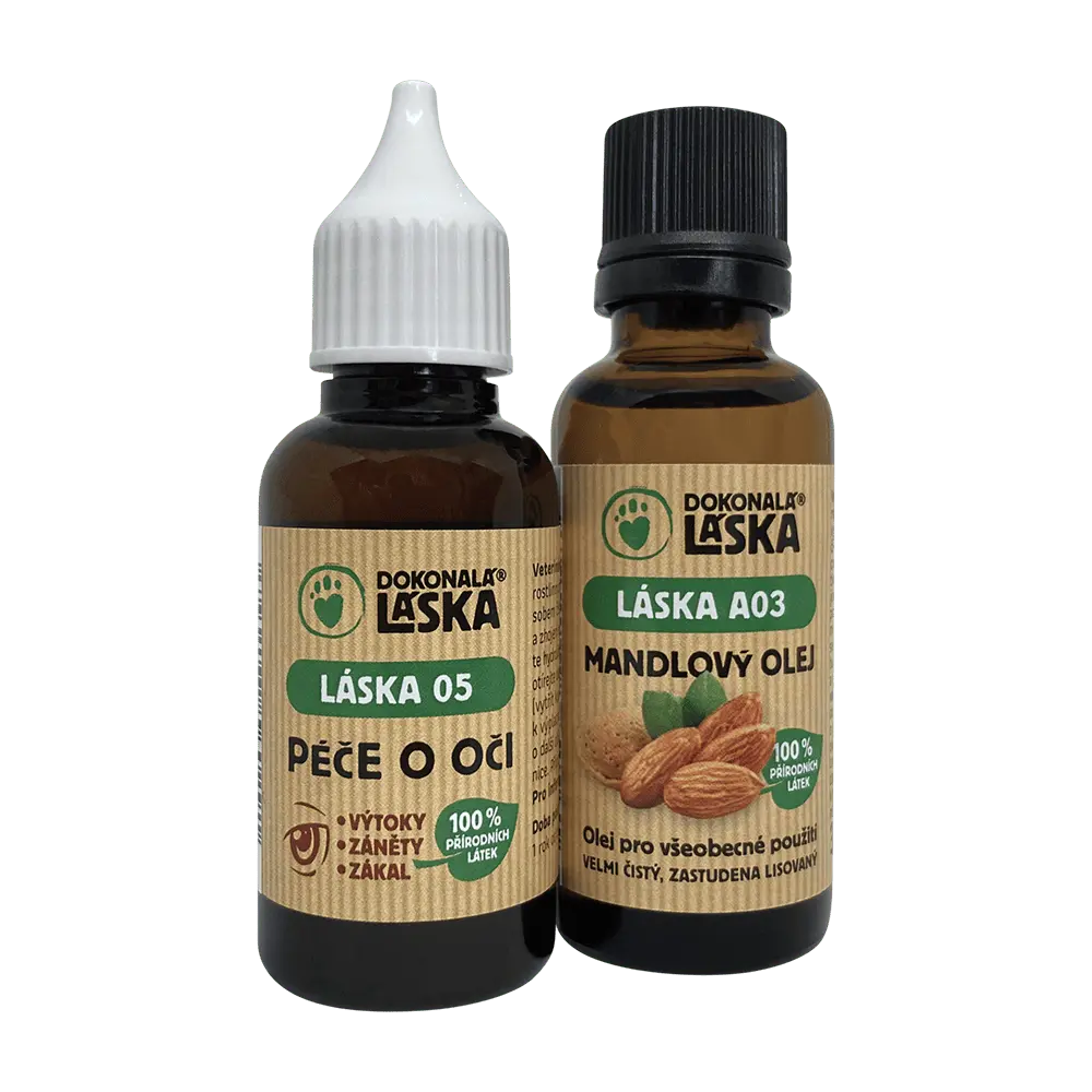 Dokonalá Láska Péče o oči a kůži / zvýhodněný set Láska 05 + Láska A03