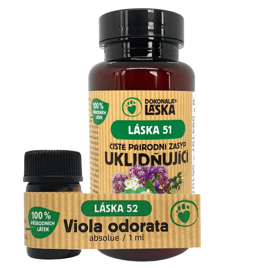 Dokonalá Láska Uklidnění a konejšivá úleva / Psychika / Zvýhodněný set Láska 51 + Láska 52