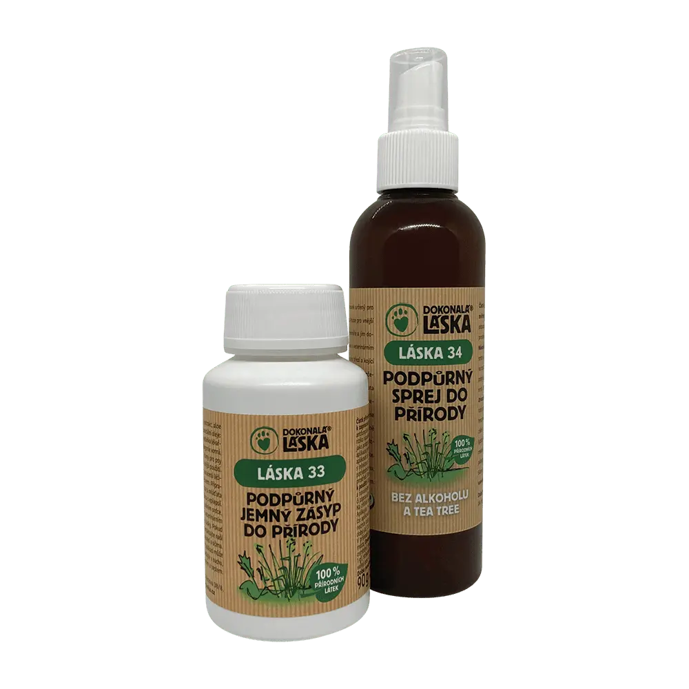 Dokonalá Láska Posílený účinek pro pobyt v přírodě / Zvýhodněný set Láska 33 + Láska 34 200 ml