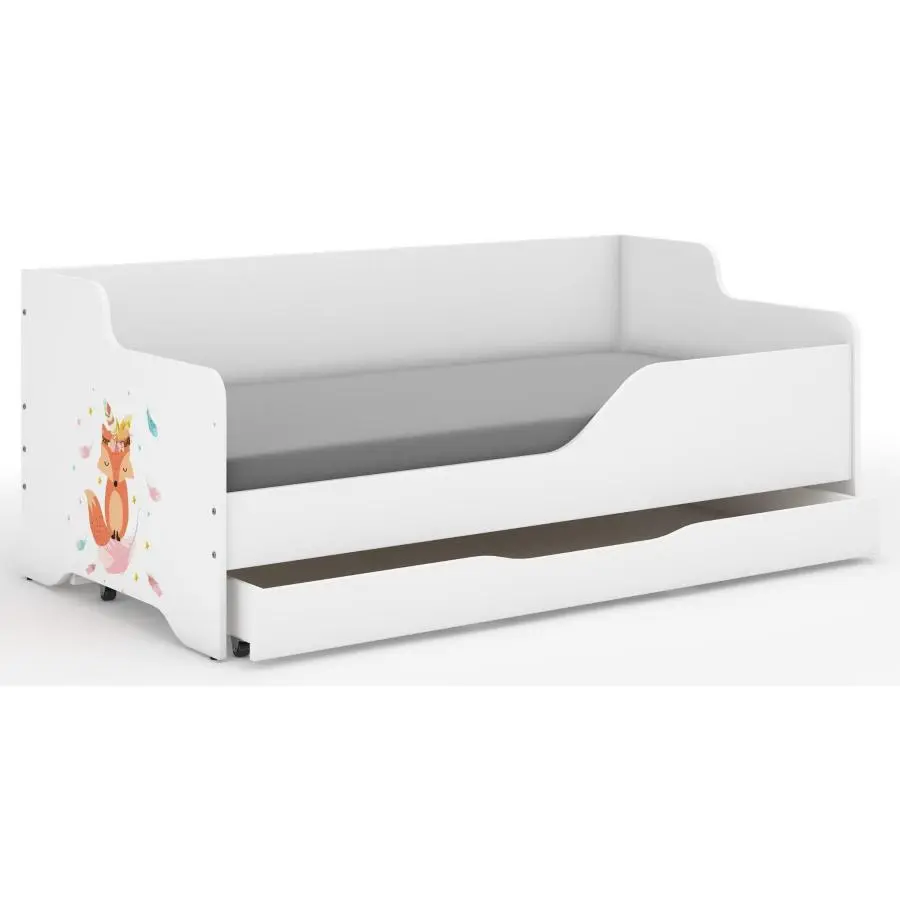 Dětská postel LILU - 160x80 LIŠKA