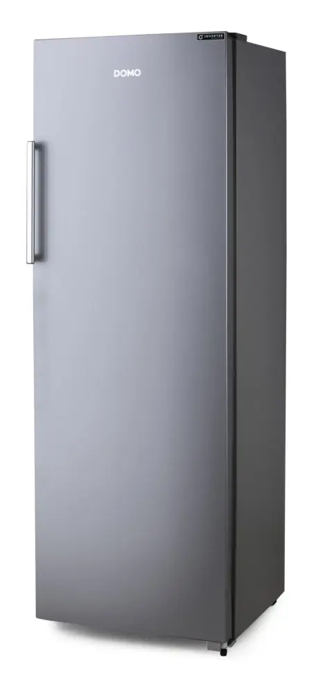 Šuplíkový mrazák - stříbrný, No Frost, 240 L - DOMO DO91204F