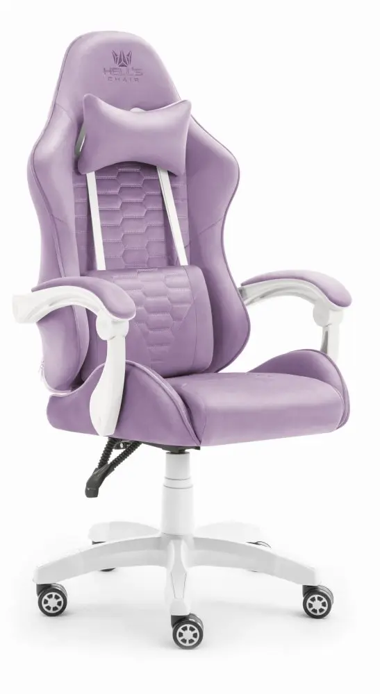 Herní židle HC-1000 PURPLE - sametová tkanina
