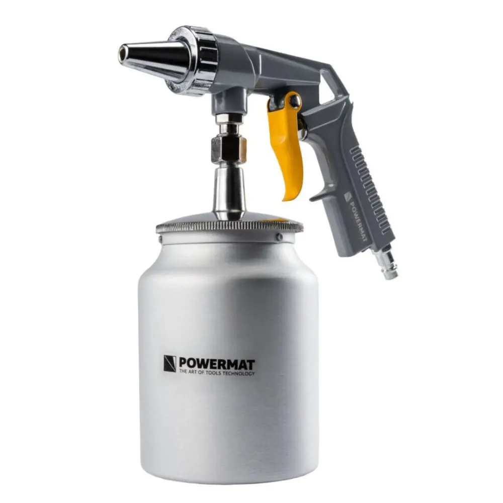 Pískovací pistole Powermat 1000 ml – pneumatická, 8 barů, 160 l/min