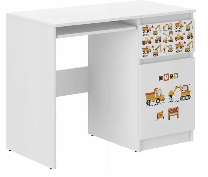 Dětský psací stůl pro malé stavitele 77x50x96 cm