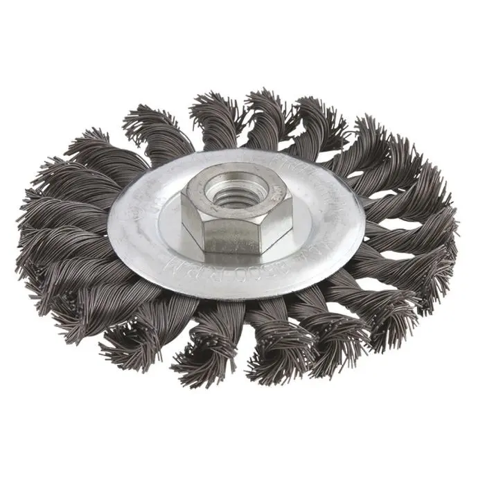 Drátěný kotoučový kartáč 115 mm x m14 662H140 VERTO