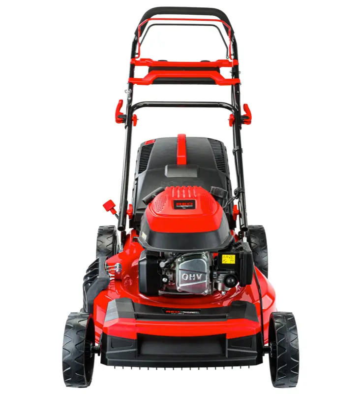 Benzínová sekačka na trávu RTKSS0096 s výkonem 7HP s pojezdem