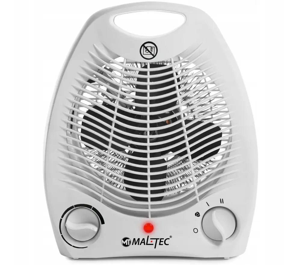 Elektrický termoventilátor - přenosné ohřívač 2000 W s regulací