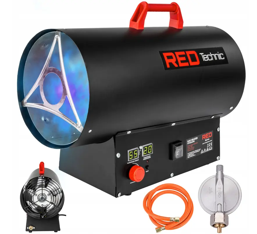 Výkonný plynový ohřívač 45kW RTNGG0118