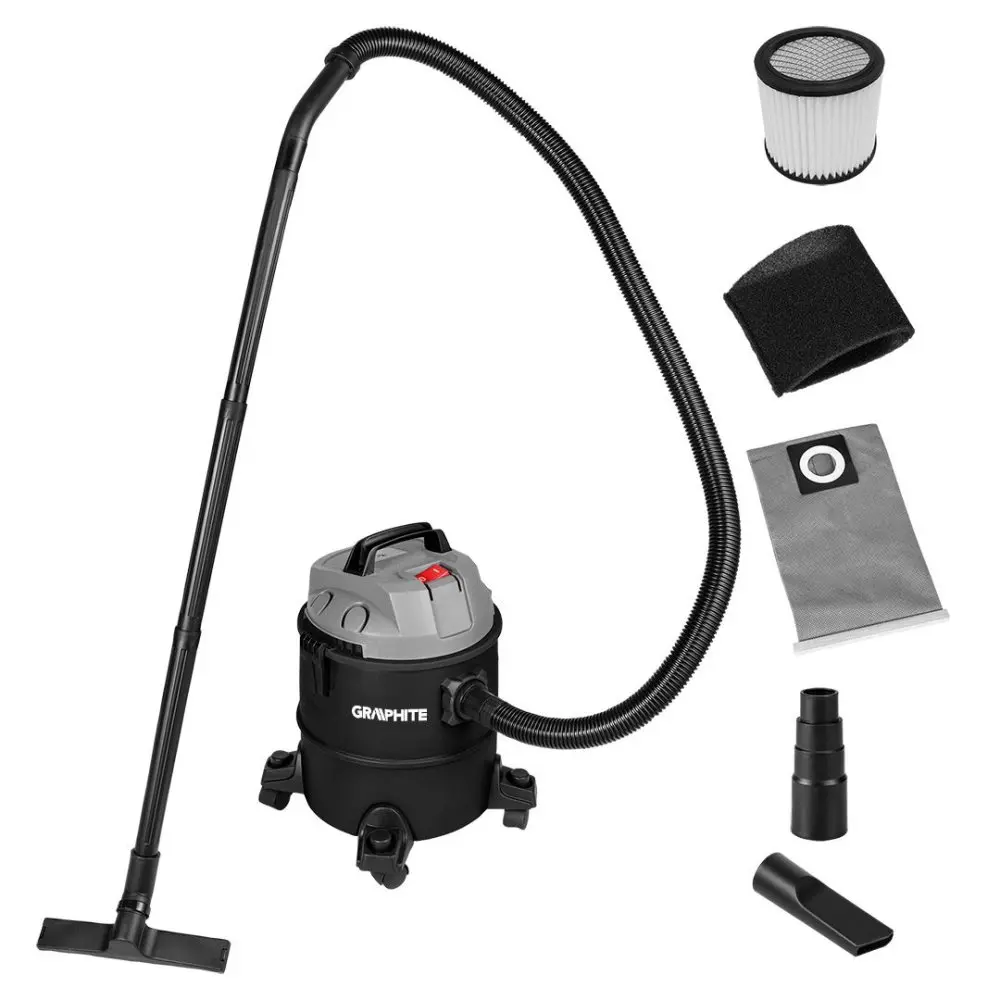 Průmyslový vysavač 59G614 GRAPHITE s výkonem 1200 W