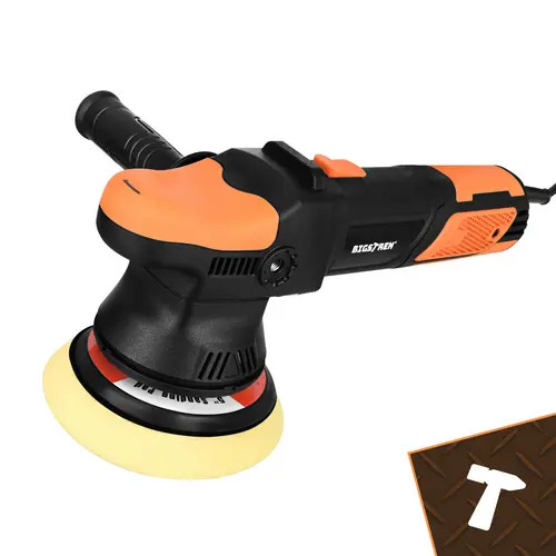 Leštička na auta Bigstren DA 125 900 W s regulací otáček, 125 mm