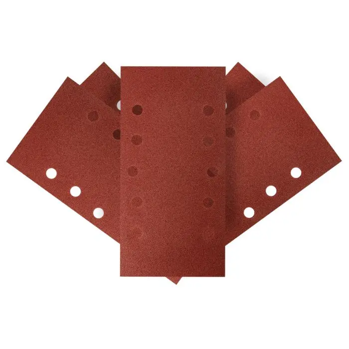 Brusný papír na suchý zip 115 x 230 mm, K120, 5 ks, s otvory 54H005 GRAFIT