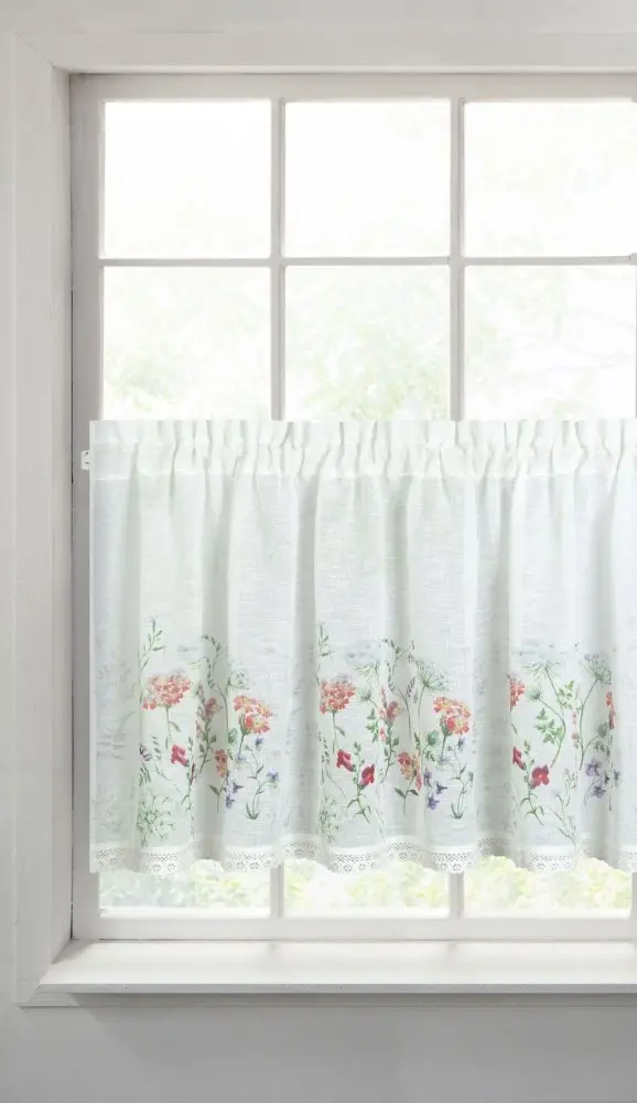 Romantická okenní dekorace ve venkovském stylu Šírka: 150 cm | Dĺžka: 30 cm