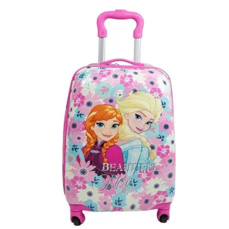 Dětský kufr na kolečkách Ledové království Anna a Elsa
