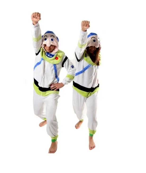 Pohodlné pyžamové overaly kigurumi s motivem astronauta velikost L