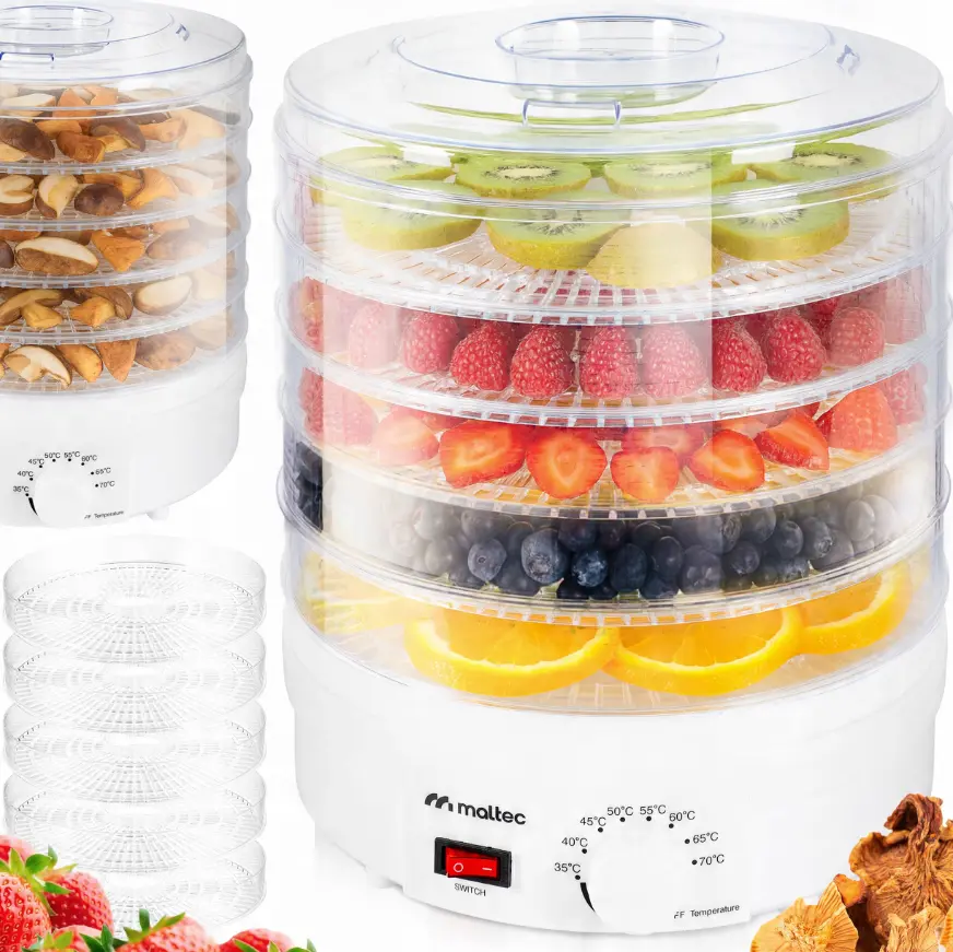 Sušička potravin MalTec DryMaster II 500W s 5 síty