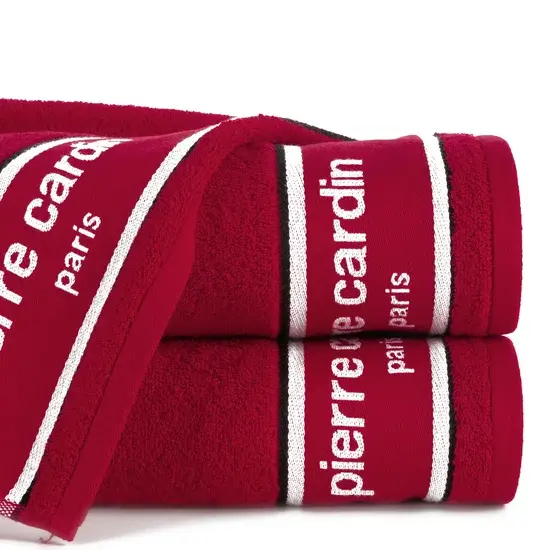 Luxusní ručník Pierre Cardin - červený Šířka: