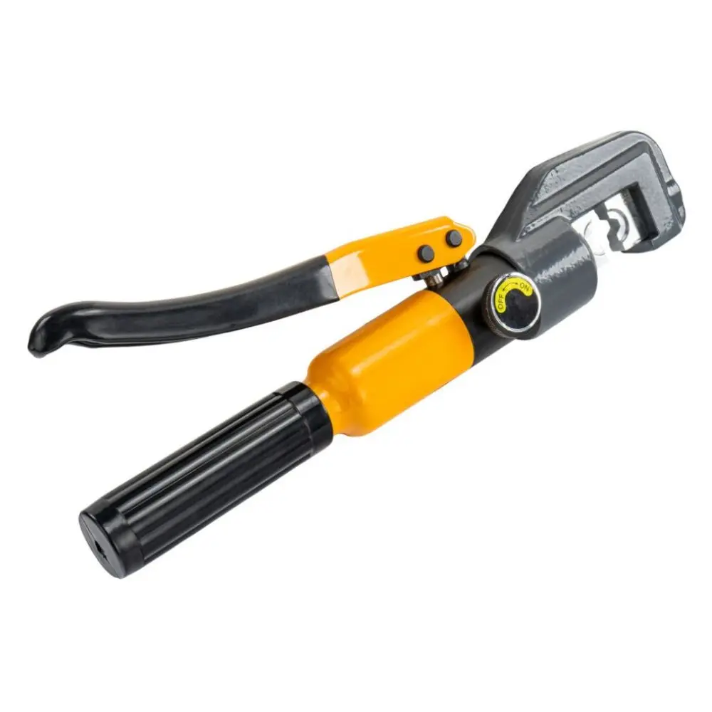 Hydraulický krimpovací lis na kabely Powermat 4–70 mm², 6 t, 8 matric
