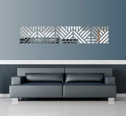 Dekorační nalepovací zrcadla v moderním designu
