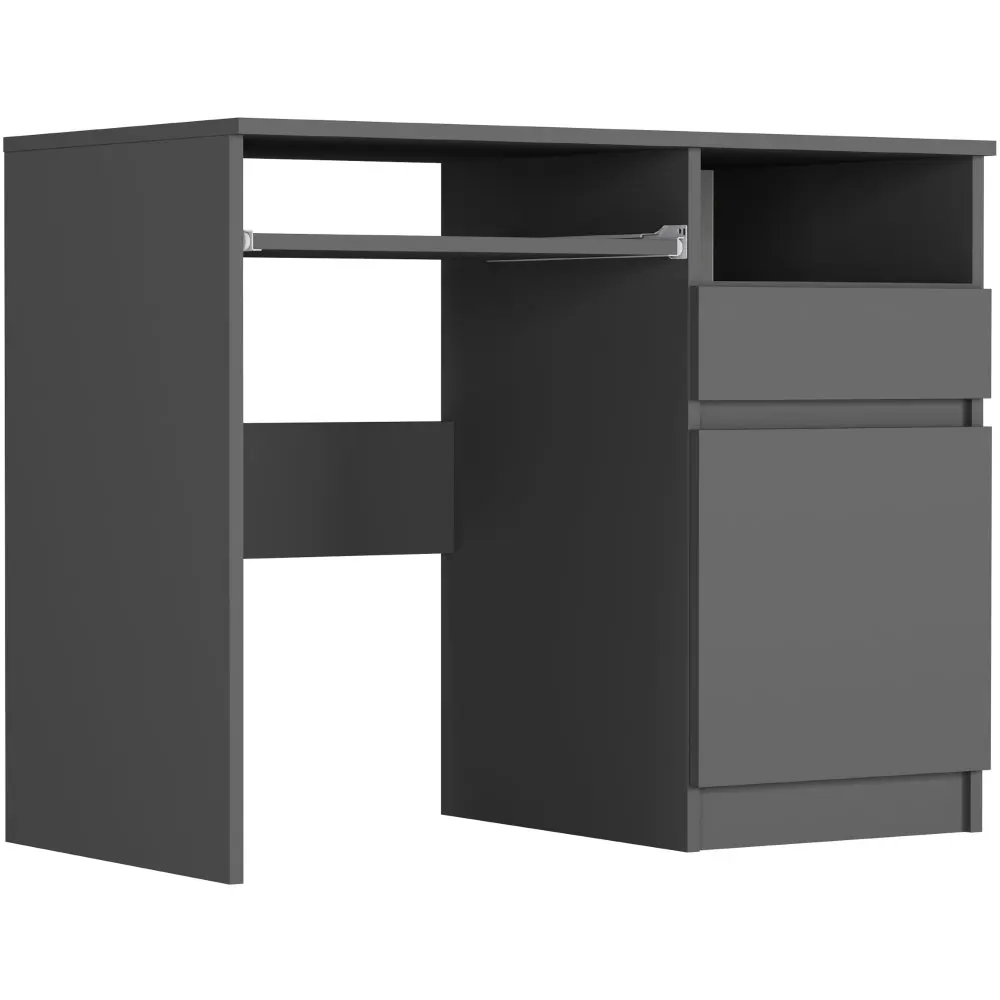 Moderní psací stůl se skříňkou 90x50 cm - různá barevná provedení