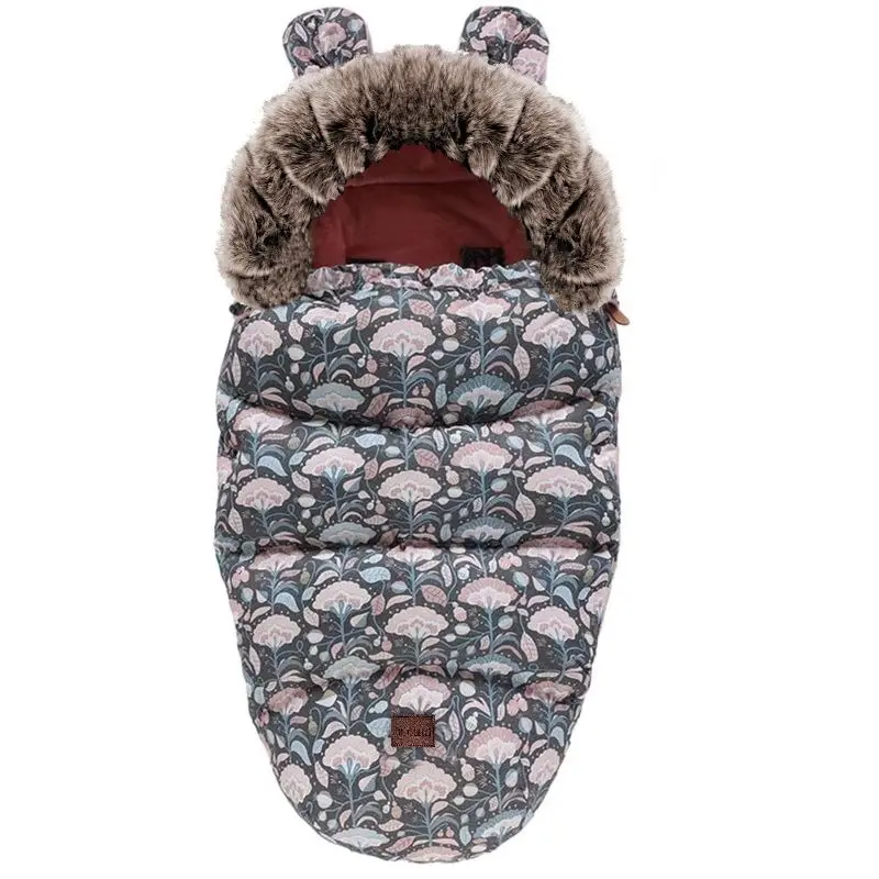 Dětský fusak Teddy se vzorem květin