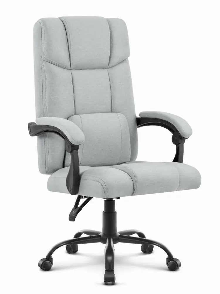 Ergonomické kancelářské křeslo CABRO C505 do 150 kg šedé