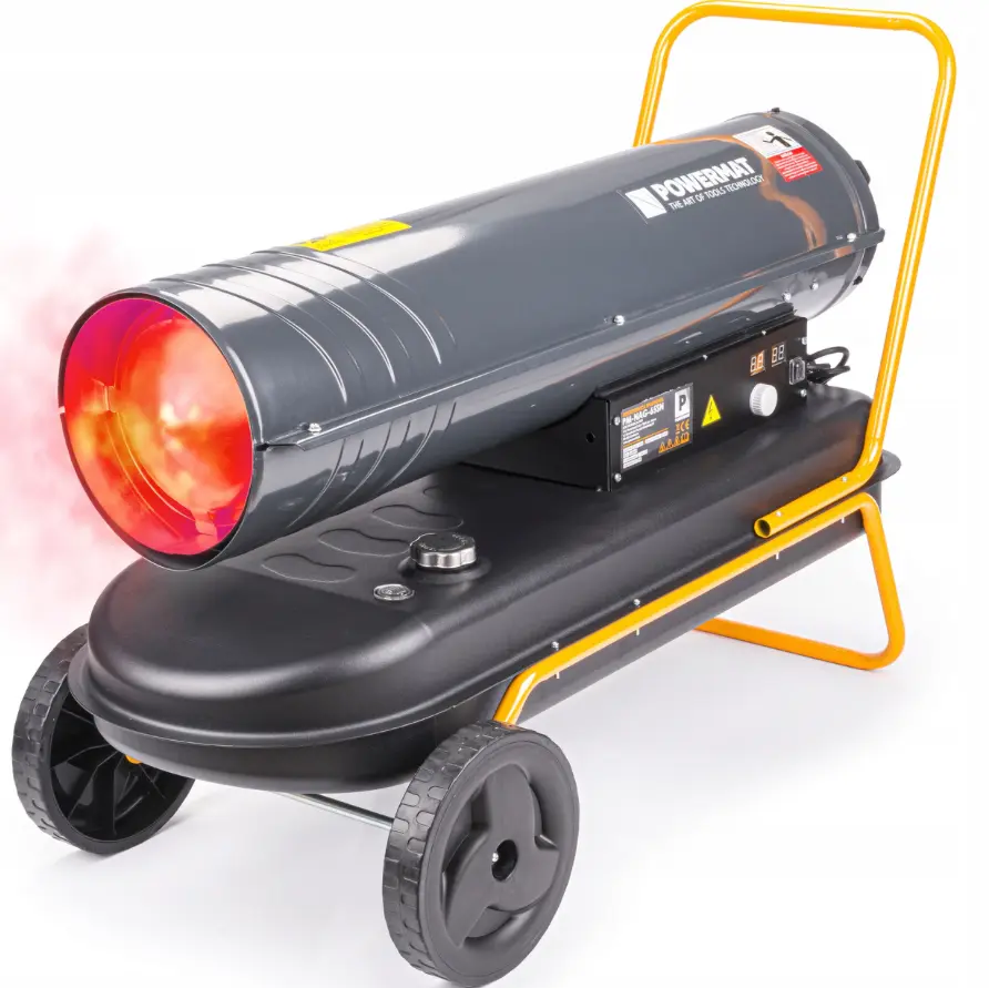 Olejový ohřívač PM-NAG-65SN 65 kW s průtokem 1100 m³/h