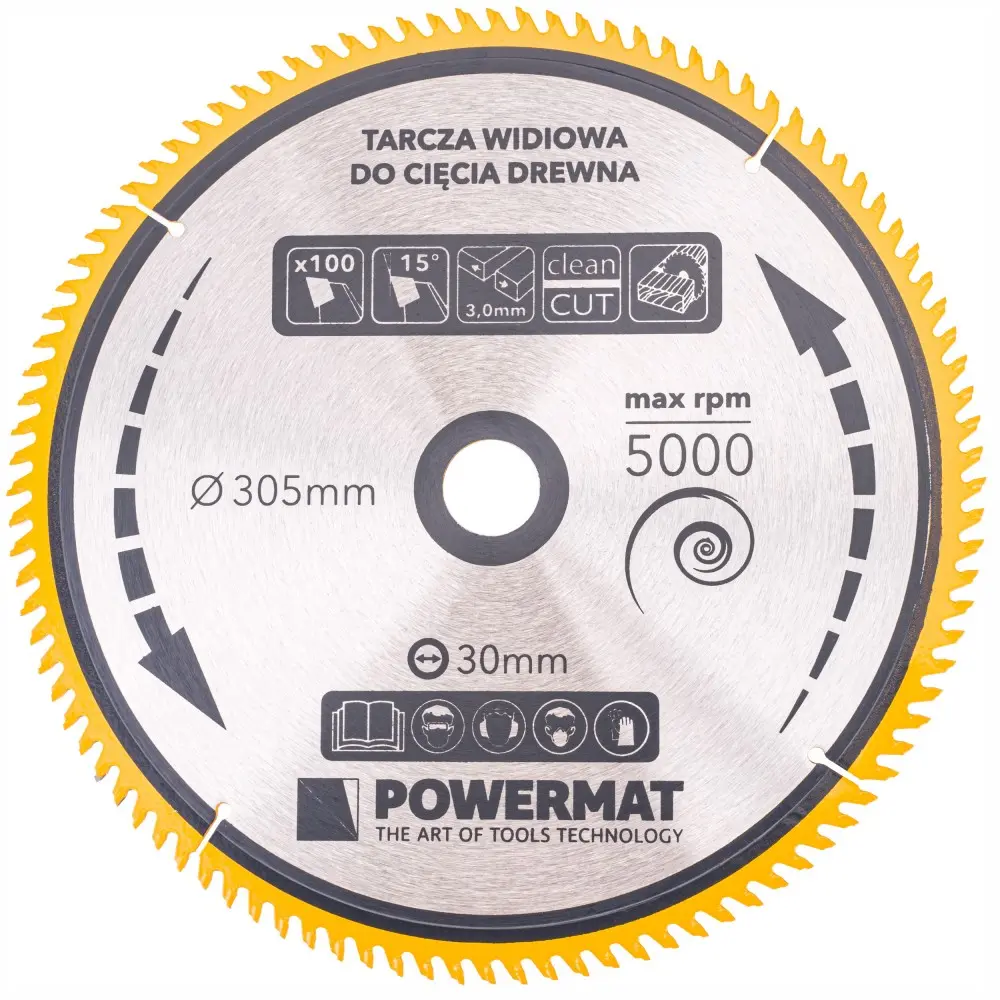 Vidiový pilový kotouč 305x30 100z TDD-305x30x100Z