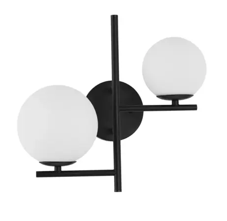 Elegantní nástěnné svítidlo 25W do interiéru Černá