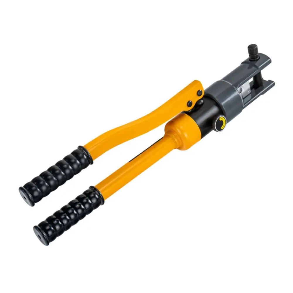 Hydraulický krimpovací lis na kabely 6–300 mm², 14 matric