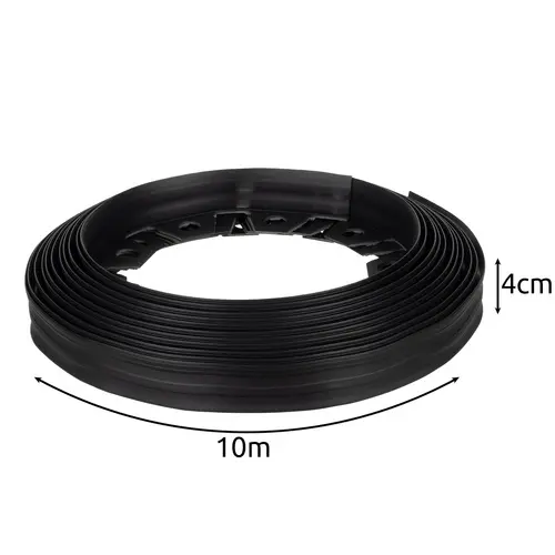 Gardlov Zahradní okraj 6 cm x 10 m s 20 kolíky - černý
