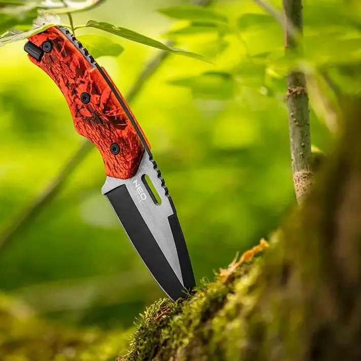 Venkovní nůž s rukojetí a pouzdrem - 20 cm