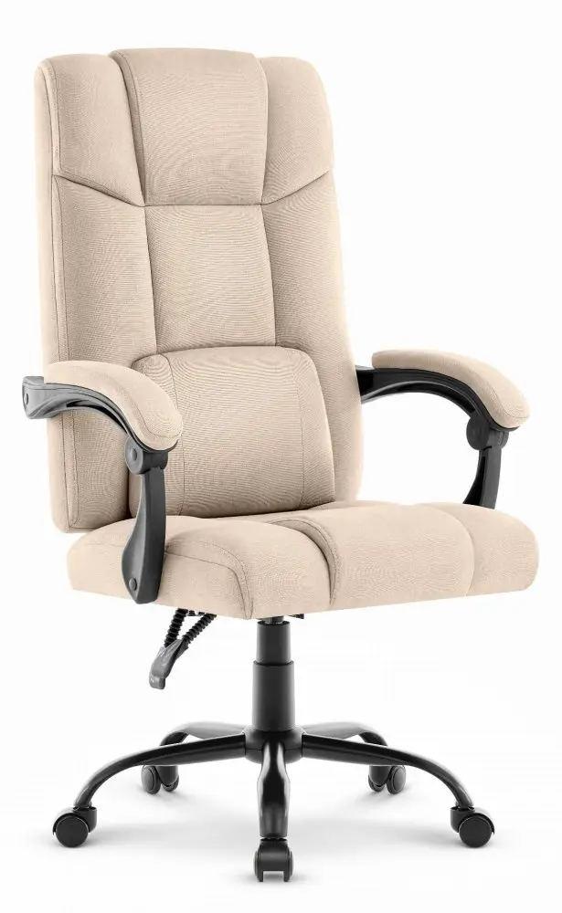 Ergonomické kancelářské křeslo CABRO C505 do 150 kg béžové