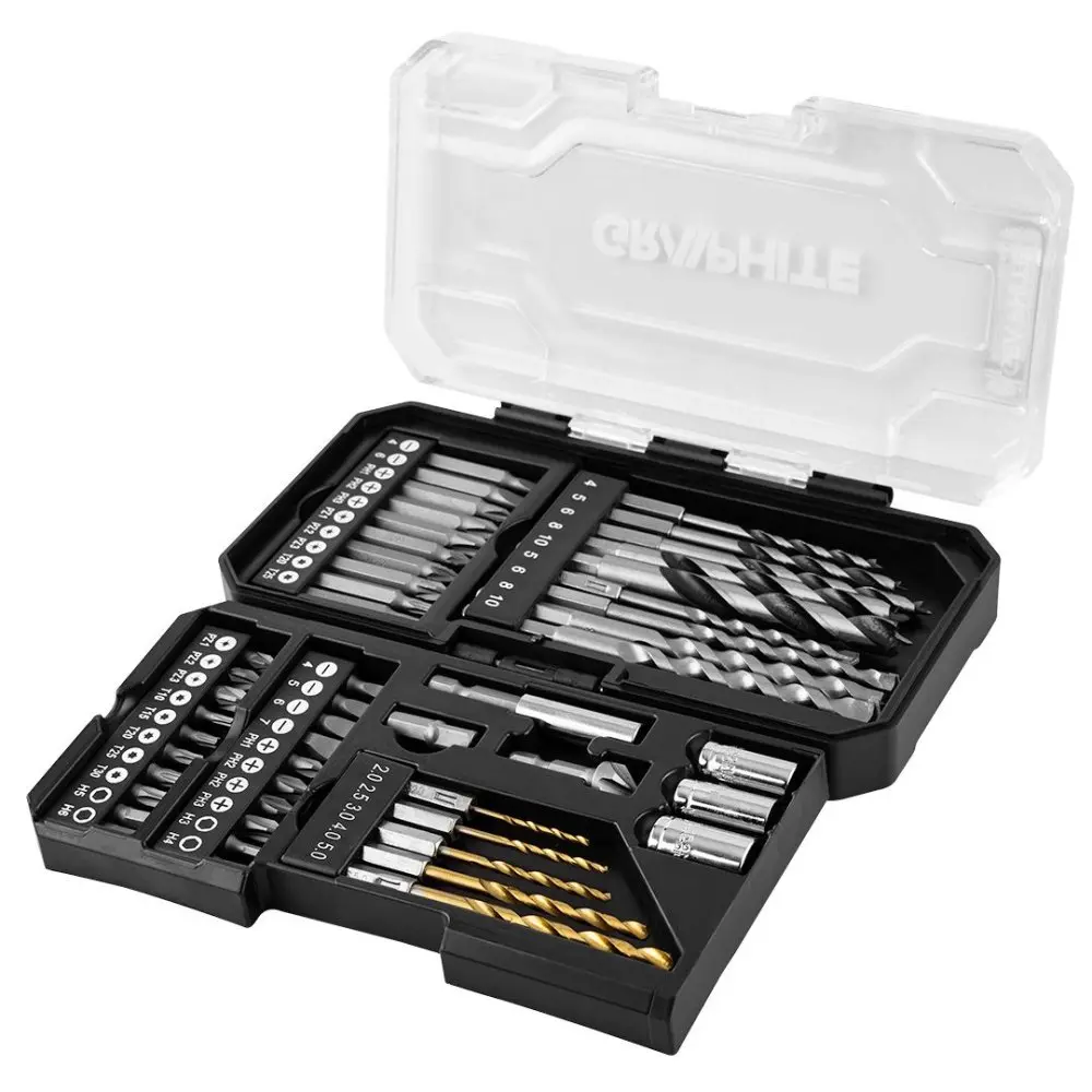 Sada vrtáků a bitů 56H613 GRAPHITE - 50 kusů