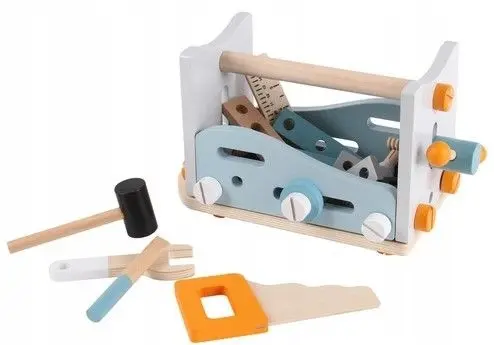 Dřevěná dílna pro děti stolek na nářadí ECOTOYS