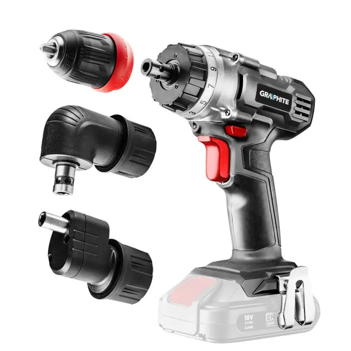 Akumulátorový šroubovák Energy 58G022-AD GRAPHITE