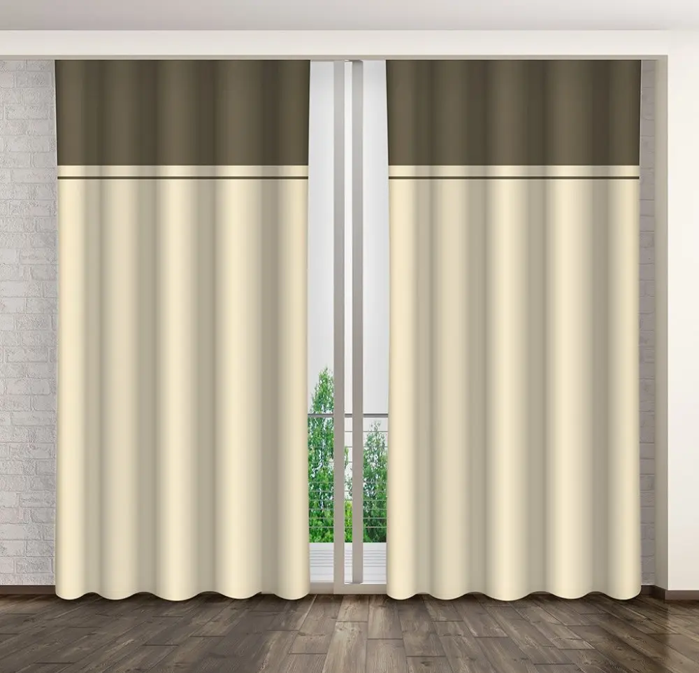 Elegantní krémový závěs Délka: 270 cm