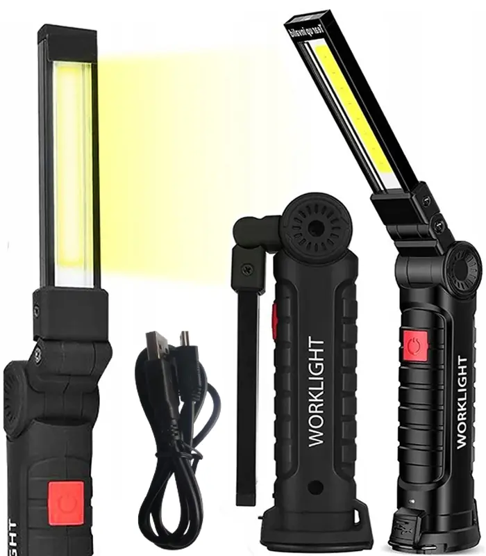 Pracovní lampa LED COB dílenská lampa