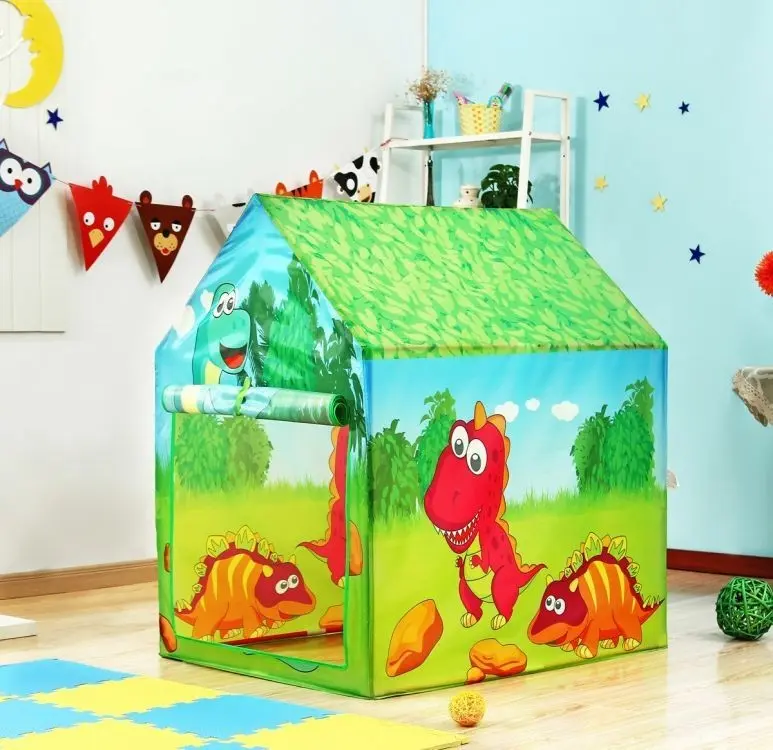 I PLAY Domek pro děti suchý bazén Dino Iplay