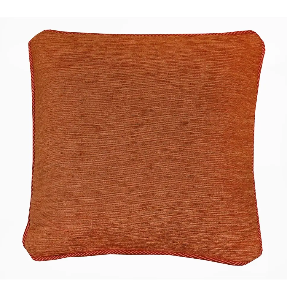 Gobelínový povlak na polštář s ozdobným okrajem 42 × 42 cm - různé barvy oranžová