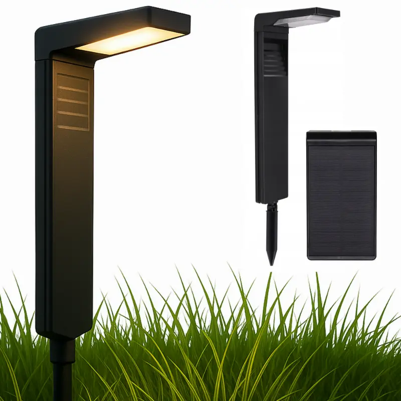 Solární zahradní LED lampa L-356962 - 30 LED diod