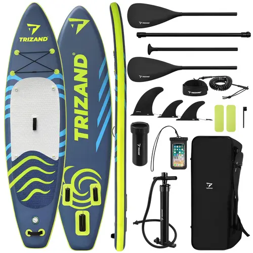 Nafukovací SUP paddleboard Trizand s kompletní sadou příslušenství Dĺžka: 320 cm