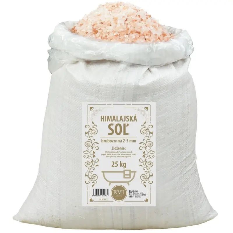 Himalájská sůl 25 kg
