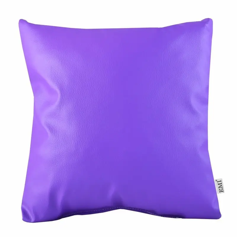 Polštář fialový ekokůže EMI, Polštář