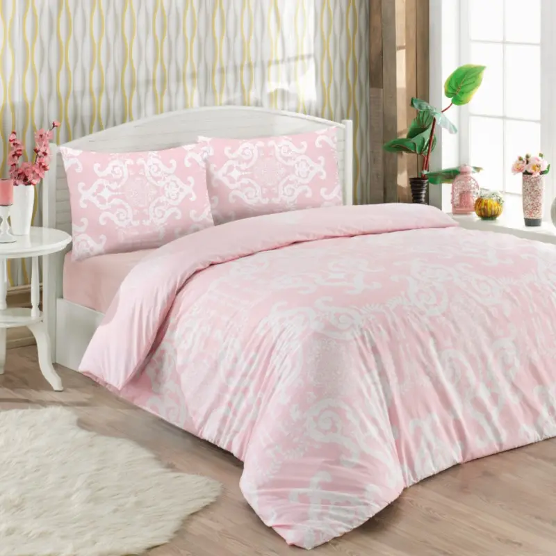 Povlečení bavlněné Tifany EMI, Francouzský set1 200x220 + 2x (70x90)