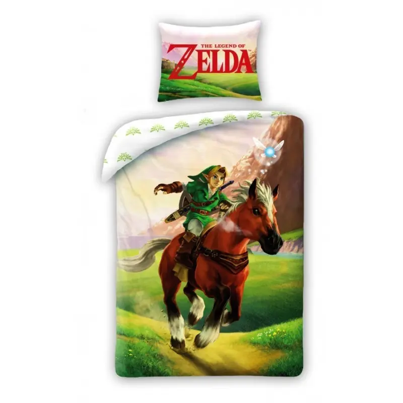 Povlečení Legenda o Zeldě 140x200+70x90 Halantex