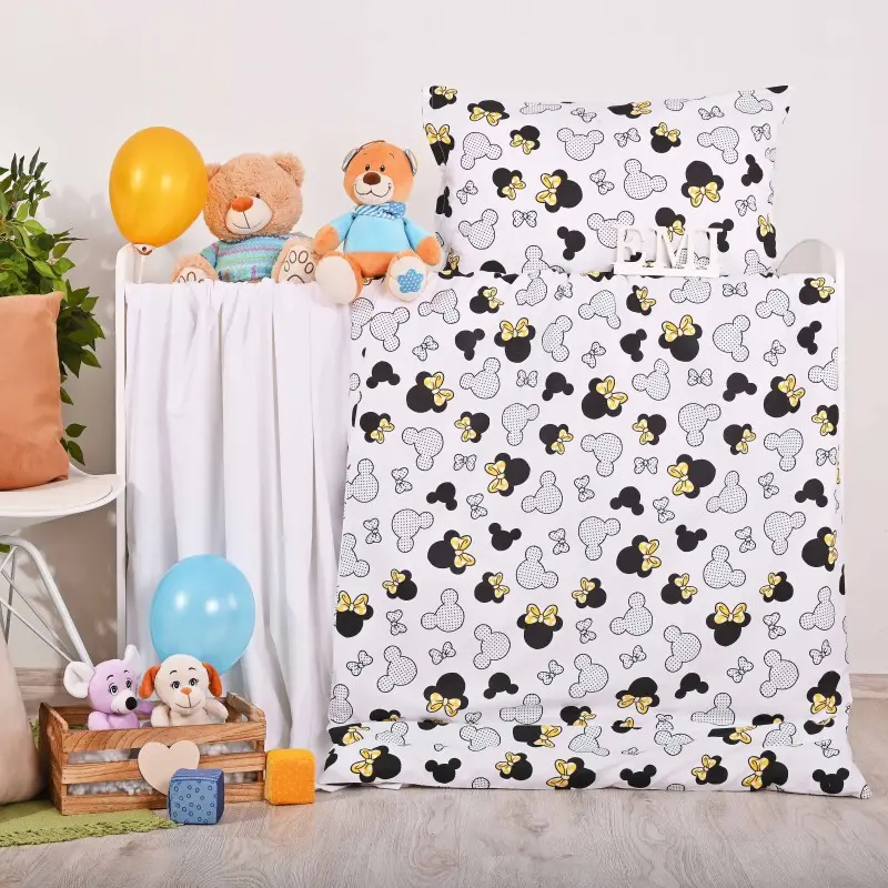 Povlečení dětské Mouse EMI, Dětský set 90x130 + 45x65