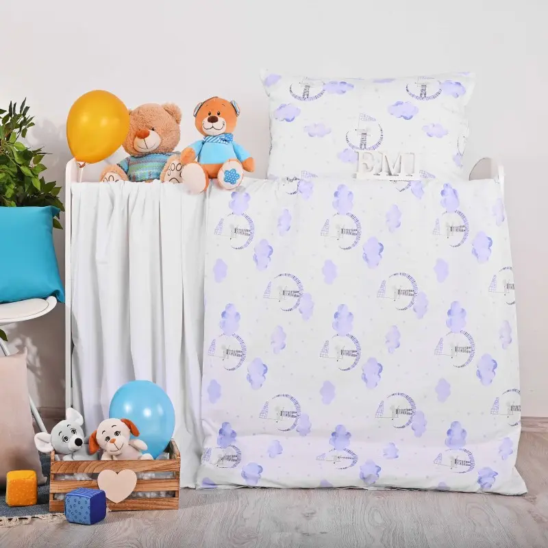 Povlečení dětské Myška EMI, Standardní set jednolůžko obsahuje 1x 140x200 + 1x 70x90
